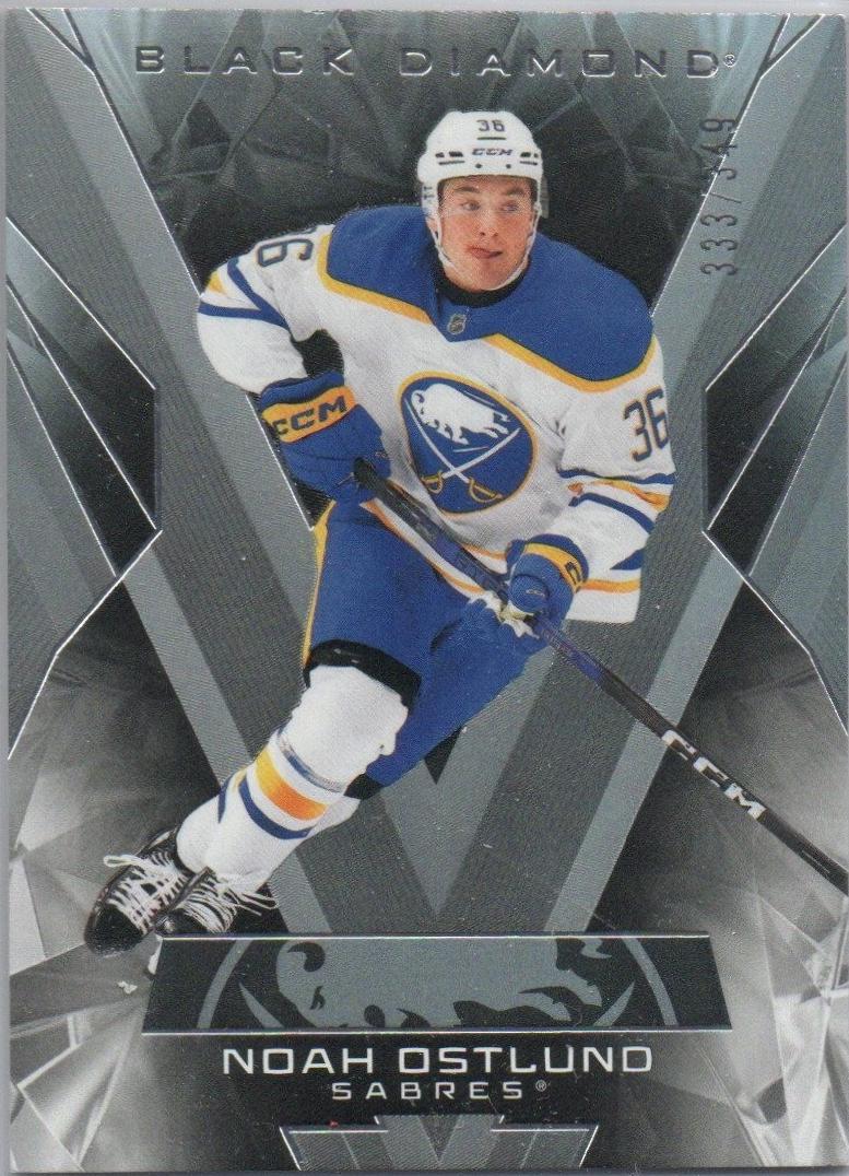 Noah Ostlund #BDB-NO 2025-26 Upper Deck Black Diamond Hockey
