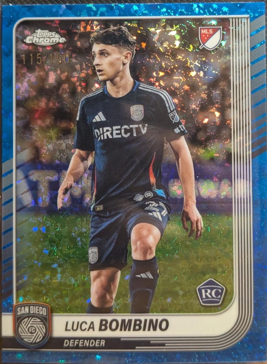 Luca Bombino [Blue Mini-Diamonds Refractor] #136