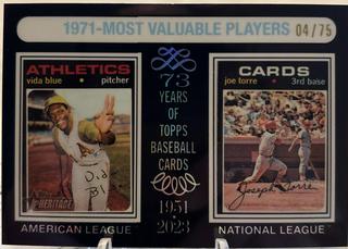 Joe Torre / Vida Blue