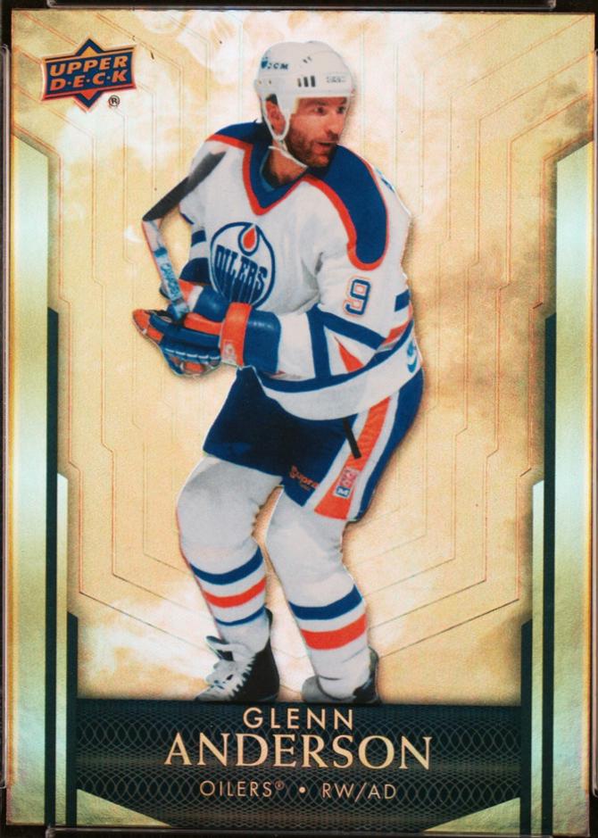 Glenn Anderson #33 Hockey Cards 2023 Upper Deck Tim Hortons Legends