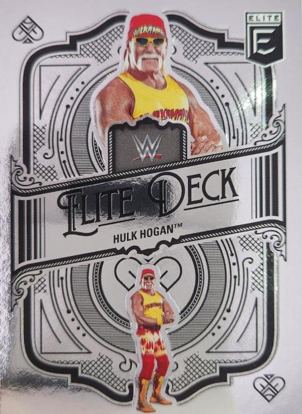 Hulk Hogan #7 Wrestling Cards 2023 Donruss Elite WWE Elite Deck