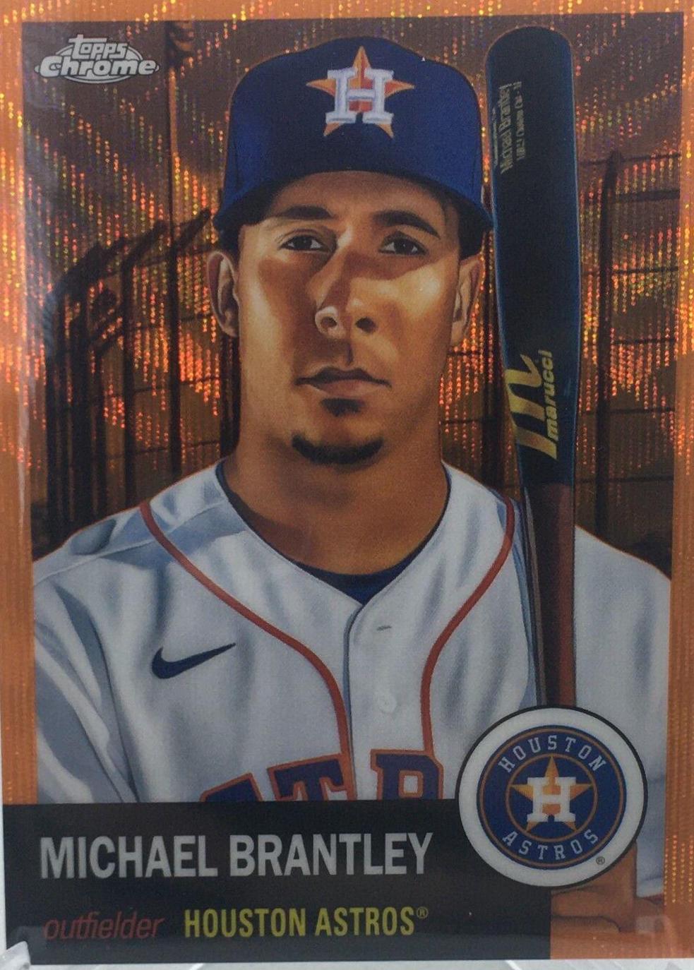 Michael Brantley [Orange Wave Refractor] #318