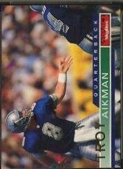 Troy Aikman #34 Football Cards 1995 Skybox Impact