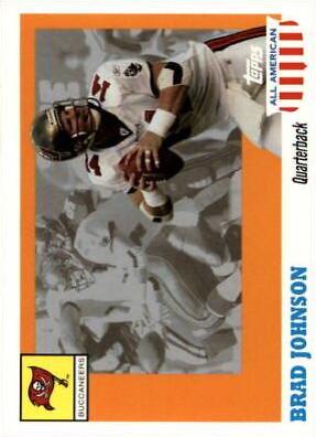 Brad Johnson #6 Football Cards 2003 Topps All American