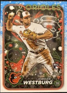 Jordan Westburg #H29 Baseball Cards 2024 Topps Holiday