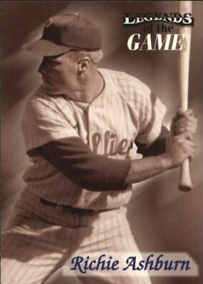 Richie Ashburn #2 Baseball Cards 1998 Sports Illustrated Then & Now