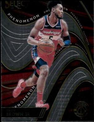 Troy Brown Jr. #16 Basketball Cards 2018 Panini Select Phenomenon