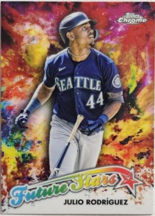 Julio Rodriguez #FS-13 Baseball Cards 2023 Topps Chrome Future Stars