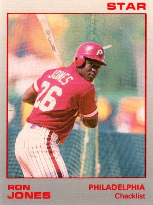 Ron Jones #1 Baseball Cards 1989 Star Ron Jones