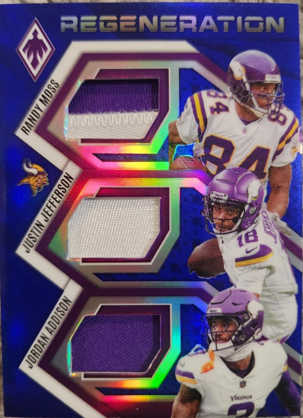 Randy Moss / Jordan Addison / Justin Jefferson #7 Prices | 2025