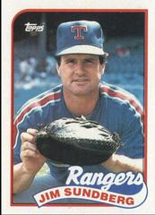 Jim Sundberg #78 Baseball Cards 1989 Topps Prices