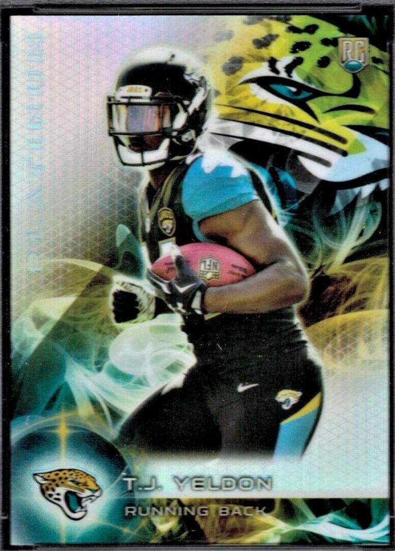 T.J. Yeldon #121 Football Cards 2015 Topps Platinum