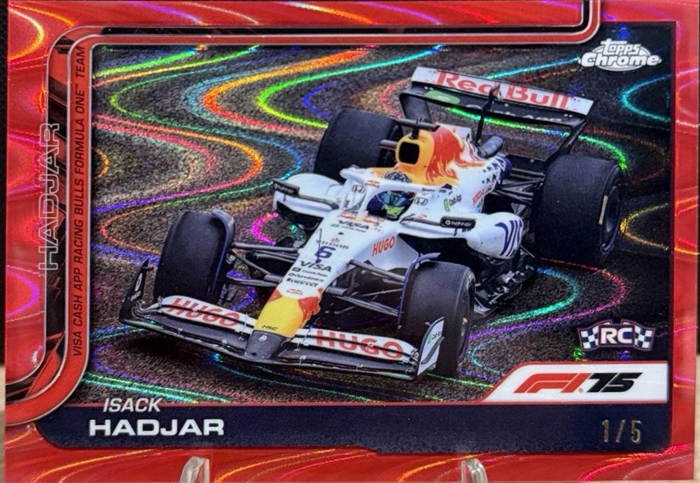 Isack Hadjar [Red Refractor] #84