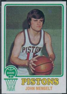 John Mengelt #3 Basketball Cards 1973 Topps