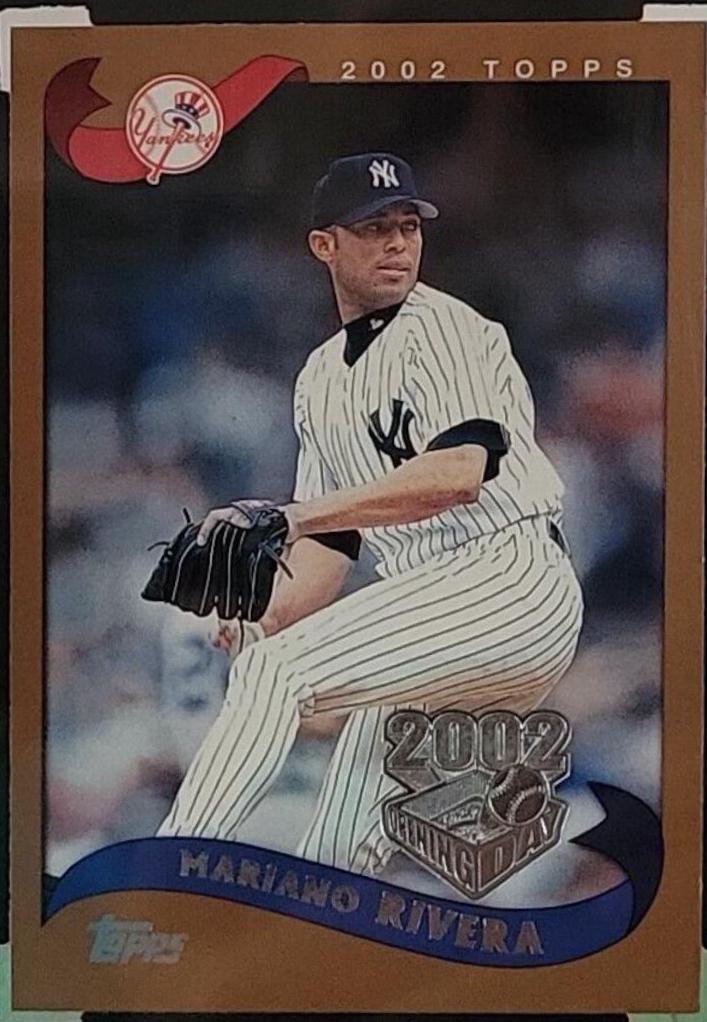 Mariano Rivera #50 Baseball Cards 2002 Topps Opening Day