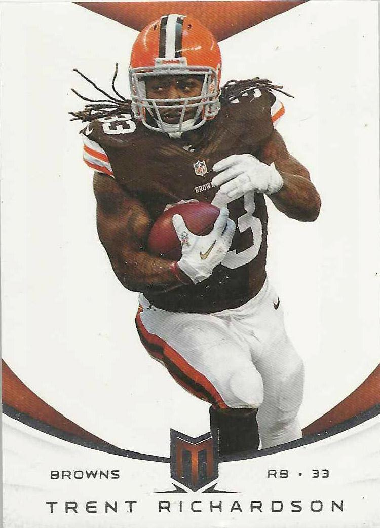 Trent Richardson #75 Football Cards 2013 Panini Momentum