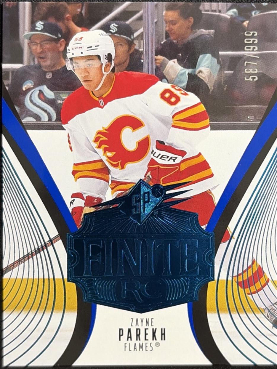 Zayne Parekh #45 2025-26 SPx Hockey Finite