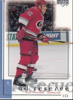 Ron Francis #16 Hockey Cards 2000 Upper Deck Reserve
