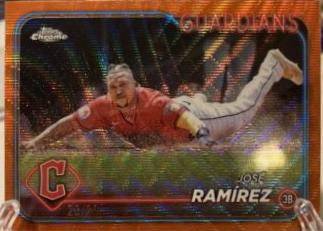 Jose Ramirez [Orange Wave Refractor] #173