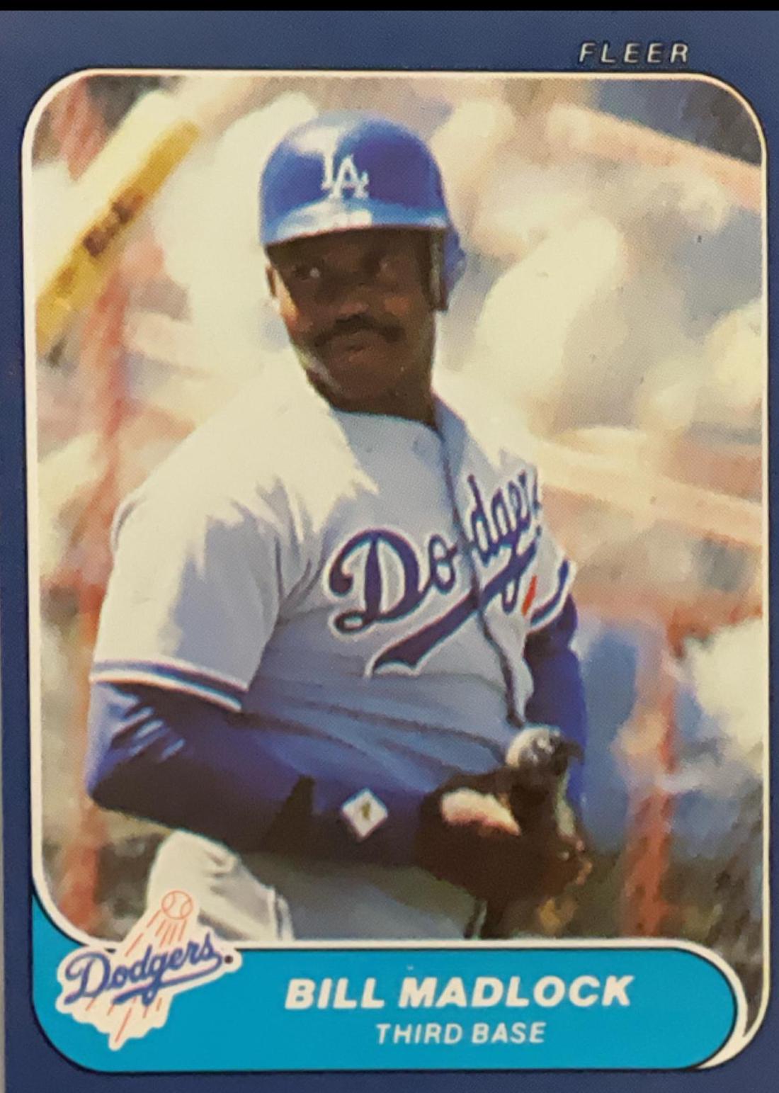 Bill Madlock #29 Baseball Cards 1986 Fleer Mini