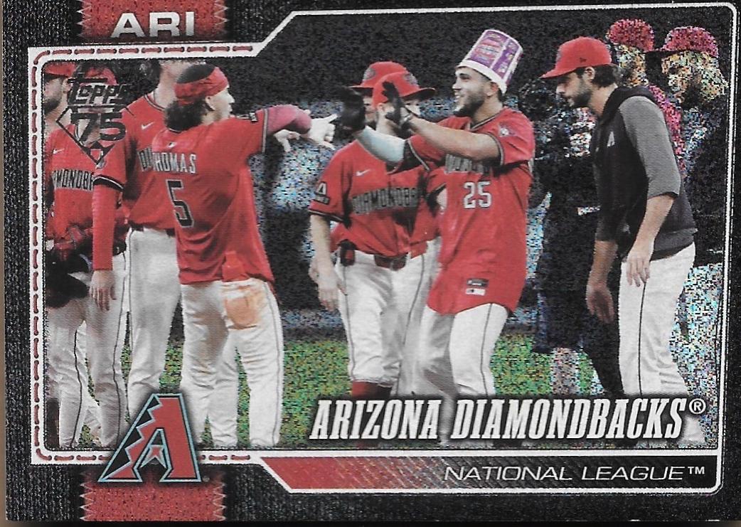 Arizona Diamondbacks [Black Sandglitter] grading analysis