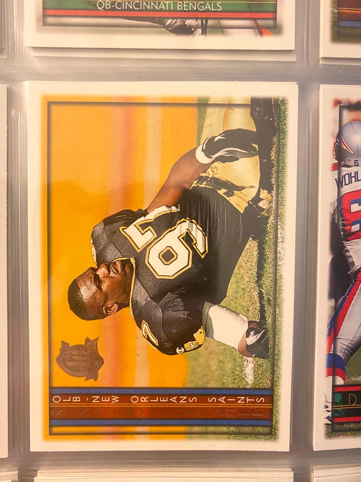 Renaldo Turnbull #23 Football Cards 1996 Topps