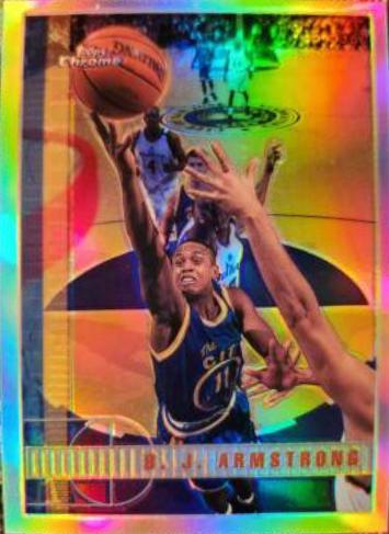 B.J. Armstrong #69 Basketball Cards 1997 Topps Chrome