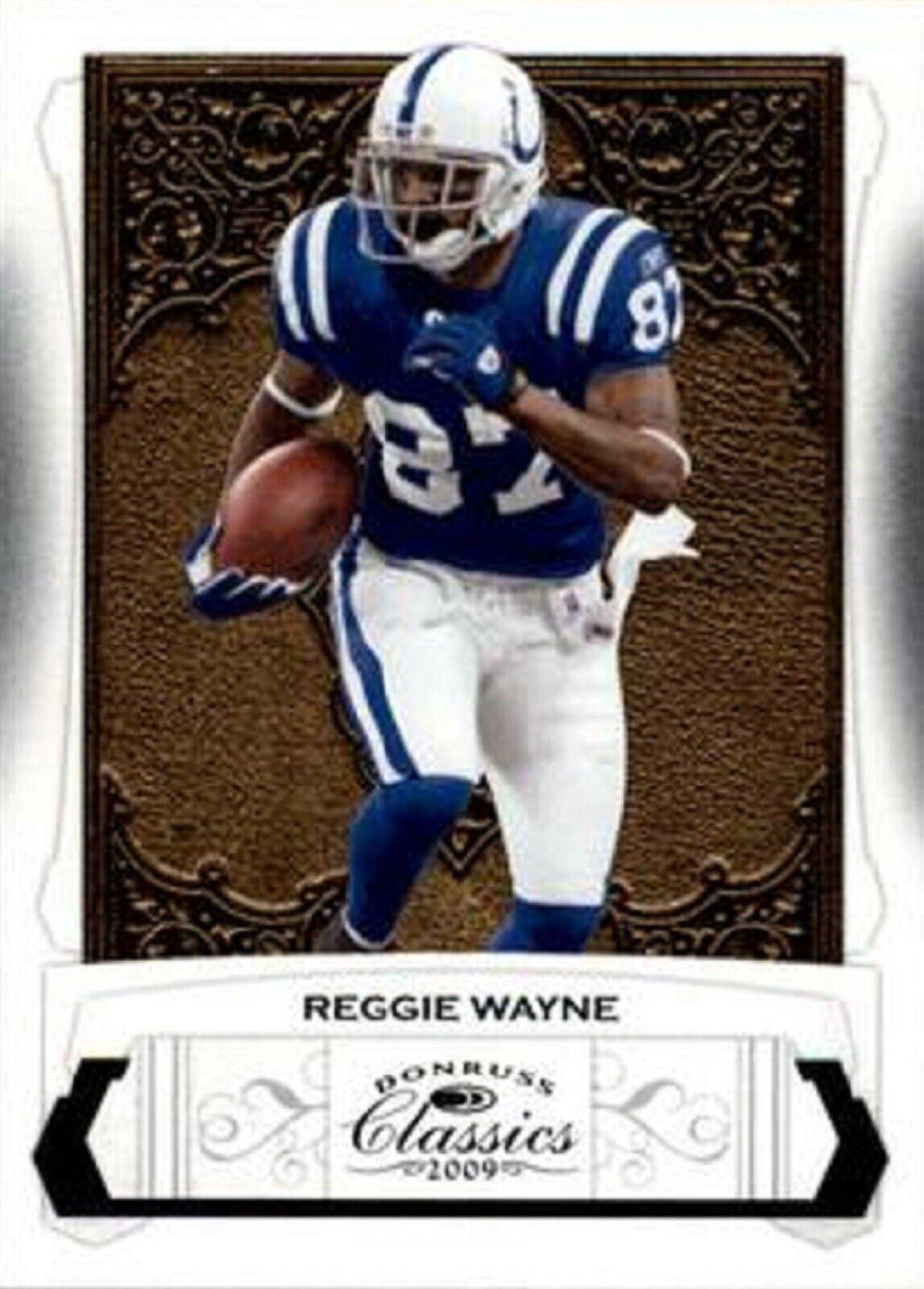 Reggie Wayne #45 Football Cards 2009 Panini Donruss Classics