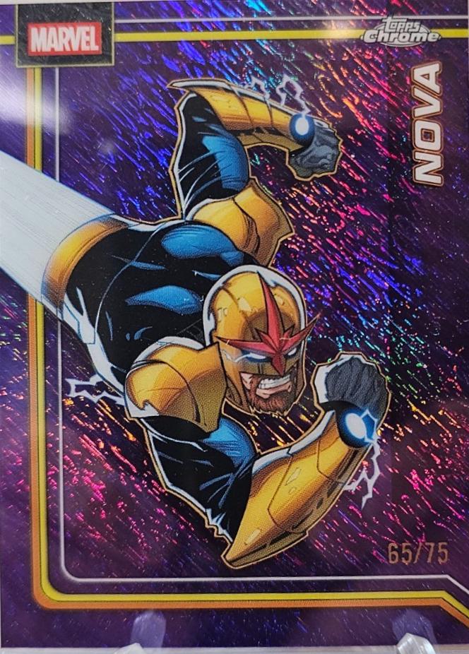 Nova Purple Shimmer Refractor