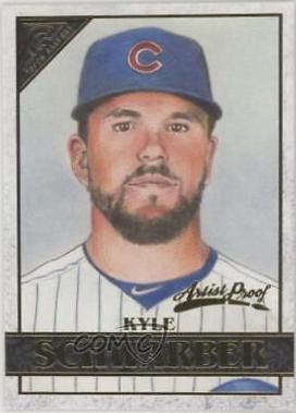 Kyle Schwarber #9 Baseball Cards 2020 Topps Gallery