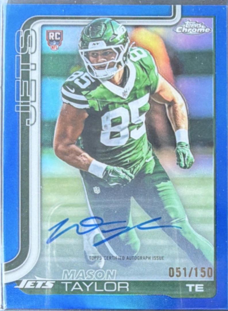 Mason Taylor [Blue Refractor] #RA-MT