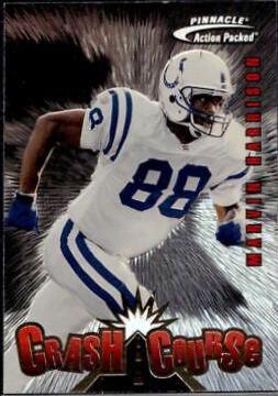 Marvin Harrison #17 Football Cards 1997 Pinnacle Action Packed Crash Course