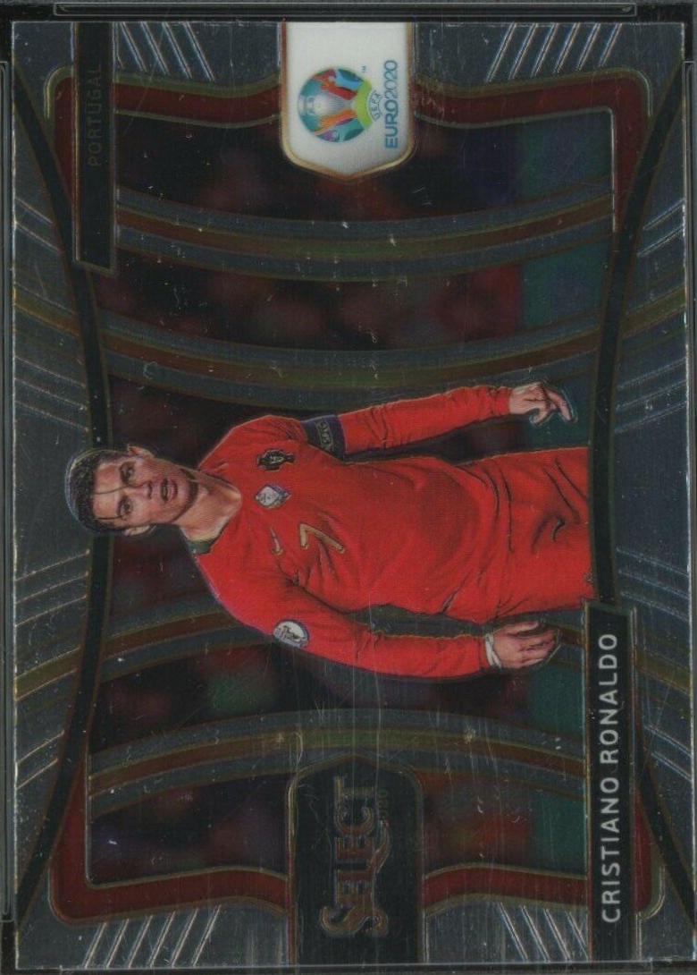 Cristiano Ronaldo #136 Soccer Cards 2020 Panini Select UEFA Euro