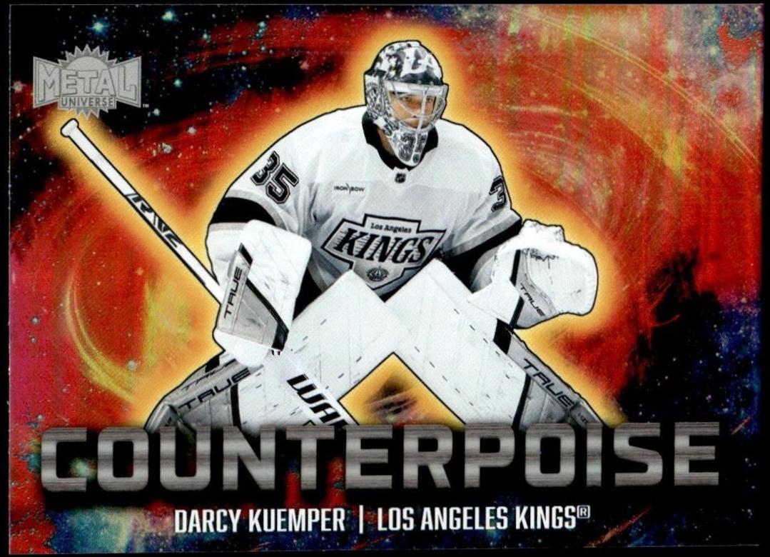 Darcy Kuemper #6 Hockey Cards 2024 SkyBox Metal Universe Counterpoise