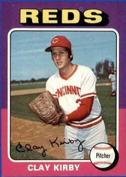 Clay Kirby #423 Baseball Cards 1975 Topps