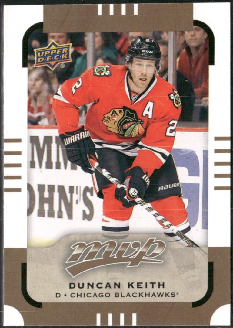 Duncan Keith #76 2015-16 Upper Deck MVP Hockey