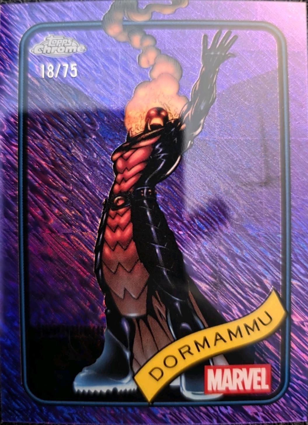 Dormammu Purple Shimmer Refractor