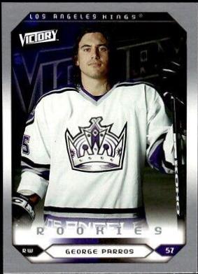 George Parros #277 Hockey Cards 2005 Upper Deck Victory