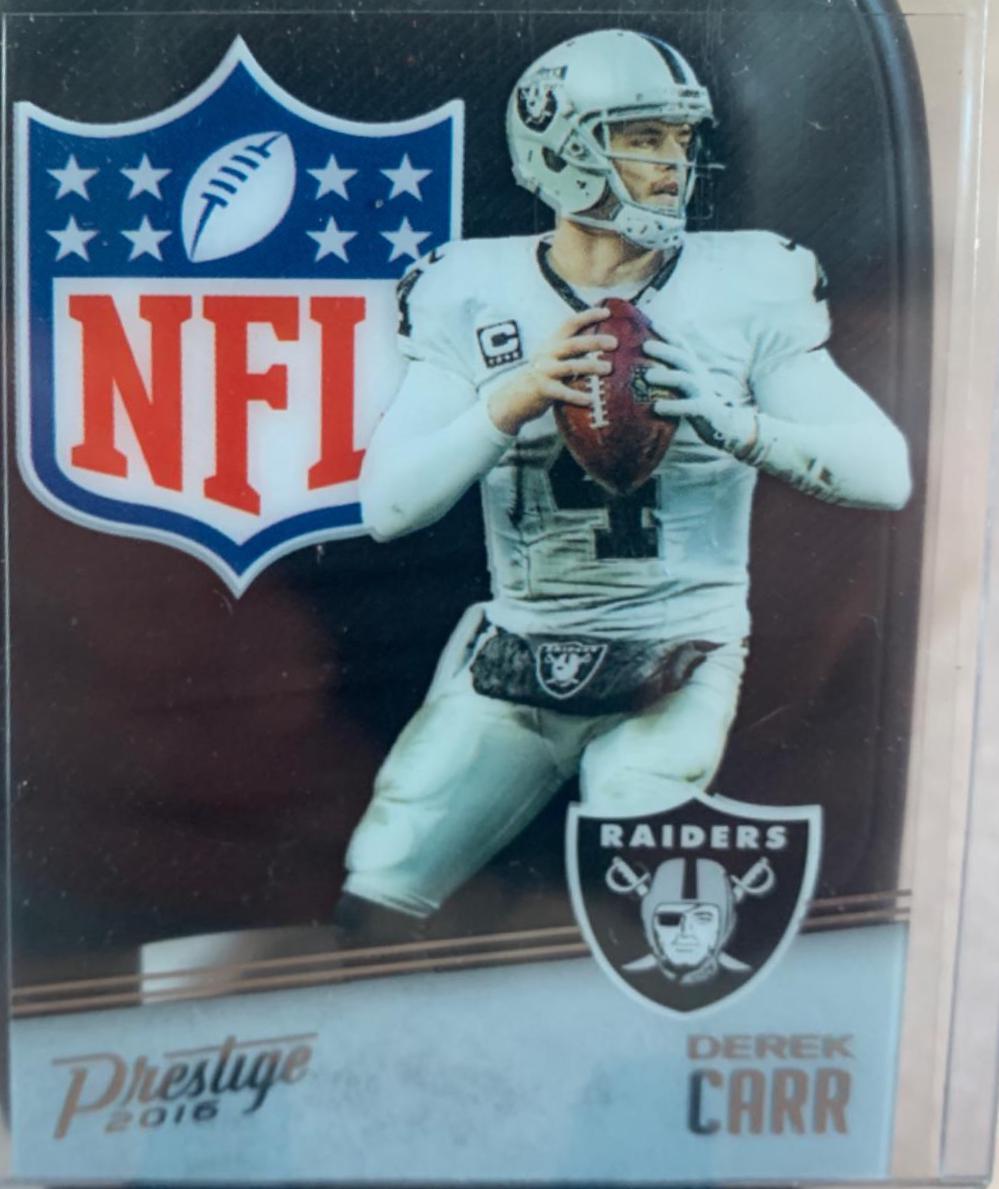 Derek Carr #22 Football Cards 2016 Panini Prestige Stars of the NFL