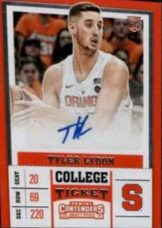 Tyler Lydon College Ticket Autograph