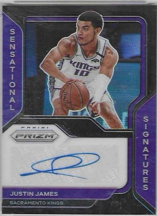 Justin James [Black Prizm] #SS-JJA