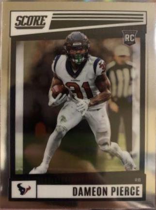 Dameon Pierce #SP-345 Football Cards 2022 Panini Chronicles Score Premium Rookies