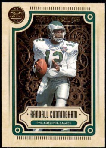 Randall Cunningham #TM-11 Football Cards 2022 Panini Legacy Time Machines