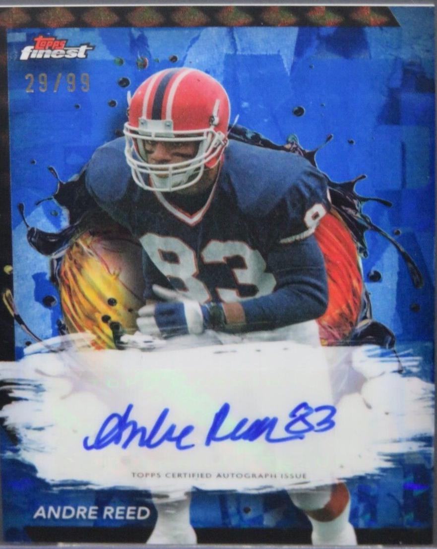 Andre Reed [Blue Geometric Refractor] #FA-AR