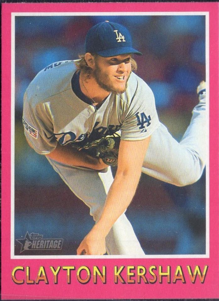 Clayton Kershaw #75BS-20 Baseball Cards 2024 Topps Heritage Mini Sensation