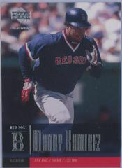 Manny Ramirez Baseball Cards 2001 Upper Deck Evolution Prices