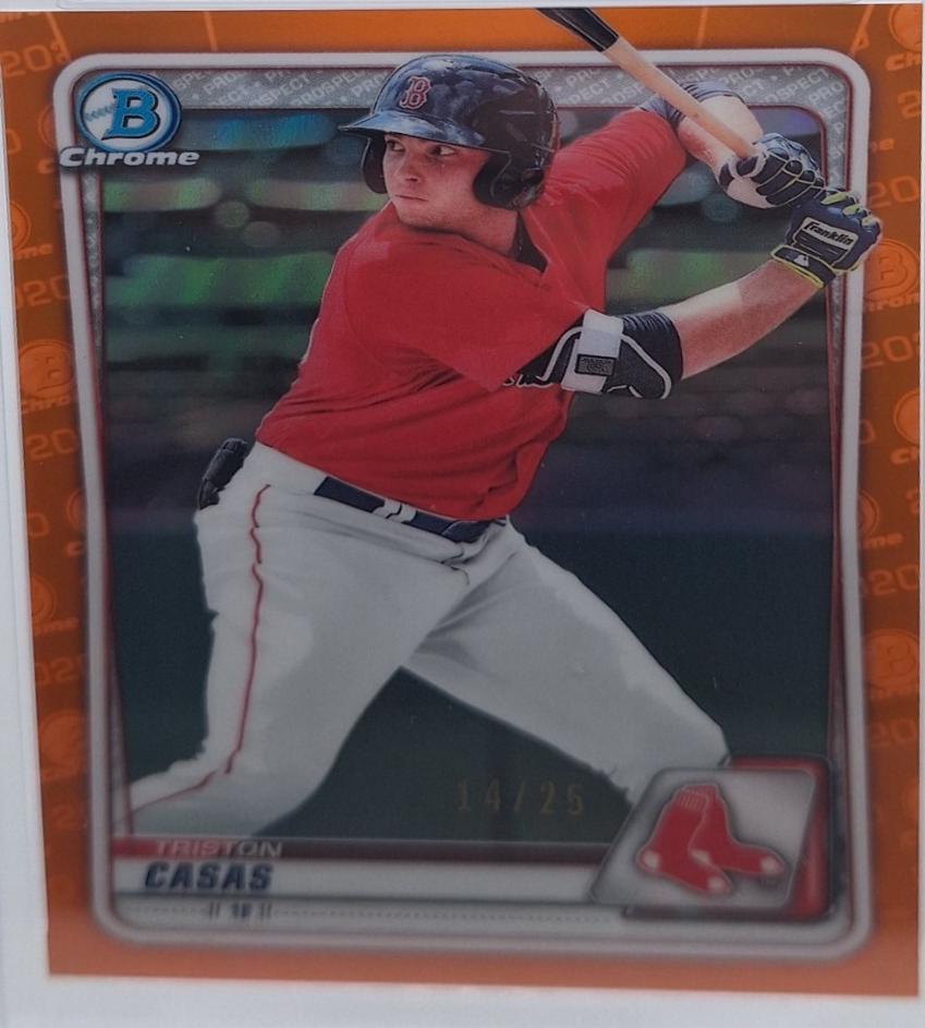 Triston Casas [Orange Refractor] #BCP-208