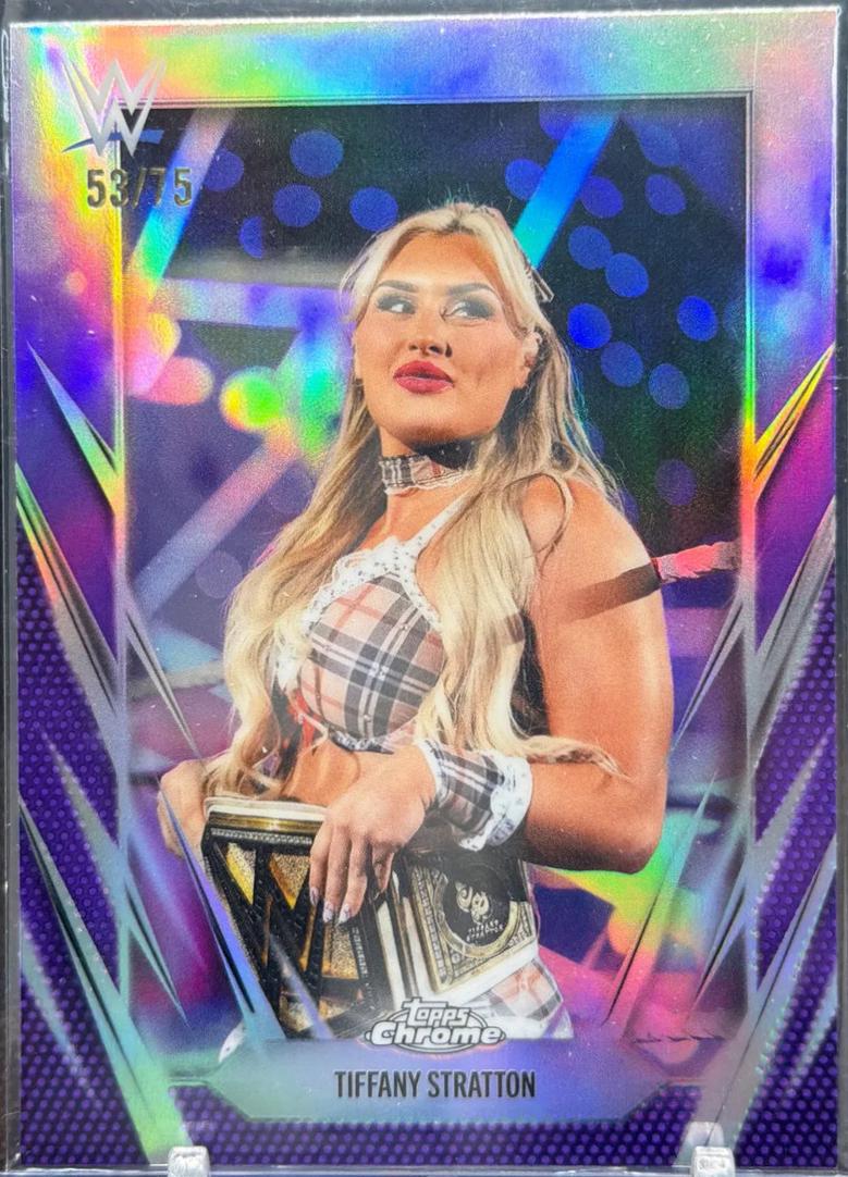Tiffany Stratton [Purple Refractor] #29