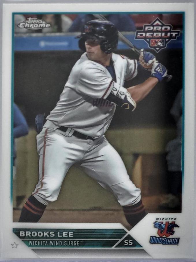 Brooks Lee #PDC-101 Baseball Cards 2023 Topps Pro Debut Chrome