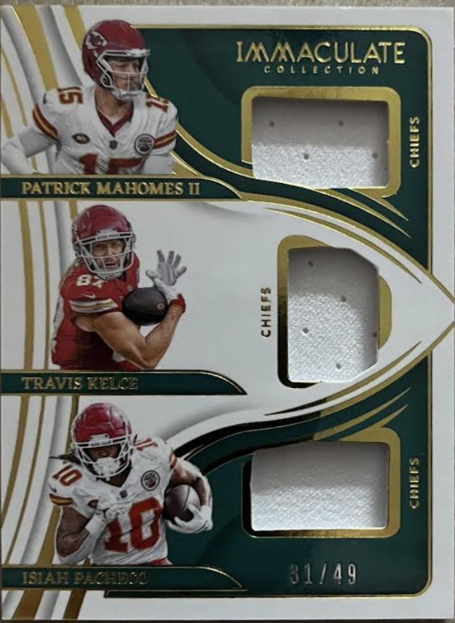 Patrick Mahomes II / Travis Kelce / Isiah Pacheco #1